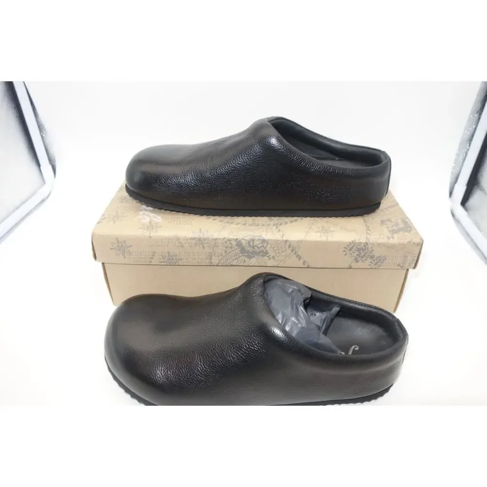 NEW Free People Black Cambria Footbed Clogs Women's 36 US Size 6 FP Collection